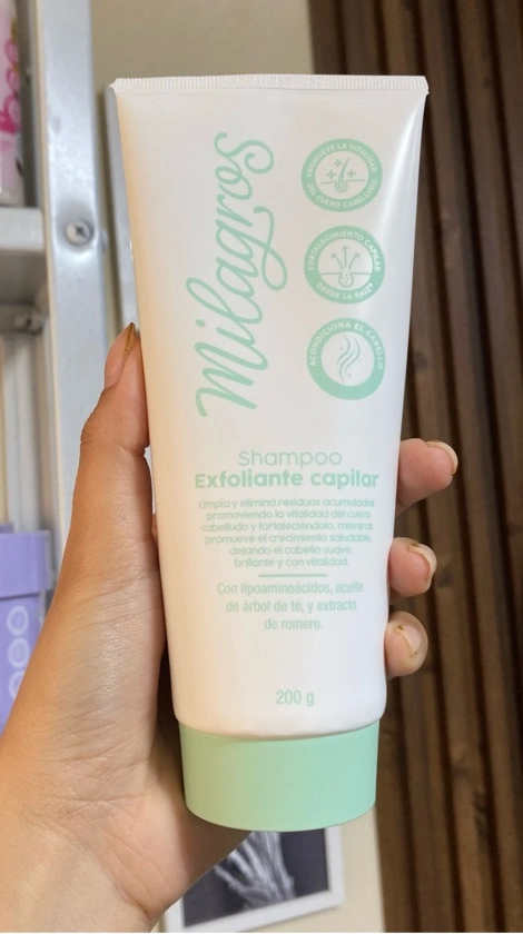 SHAMPOO EXFOLIANTE CAPILAR MILAGROS