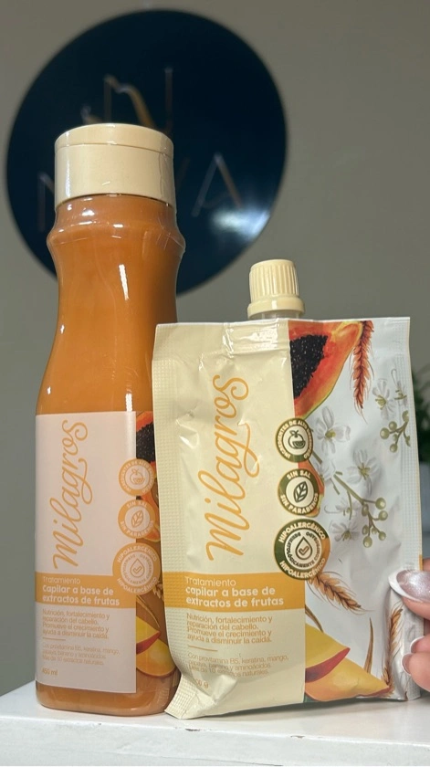 TRATAMIENTO CAPILAR A BASE DE FRUTAS MILAGROS