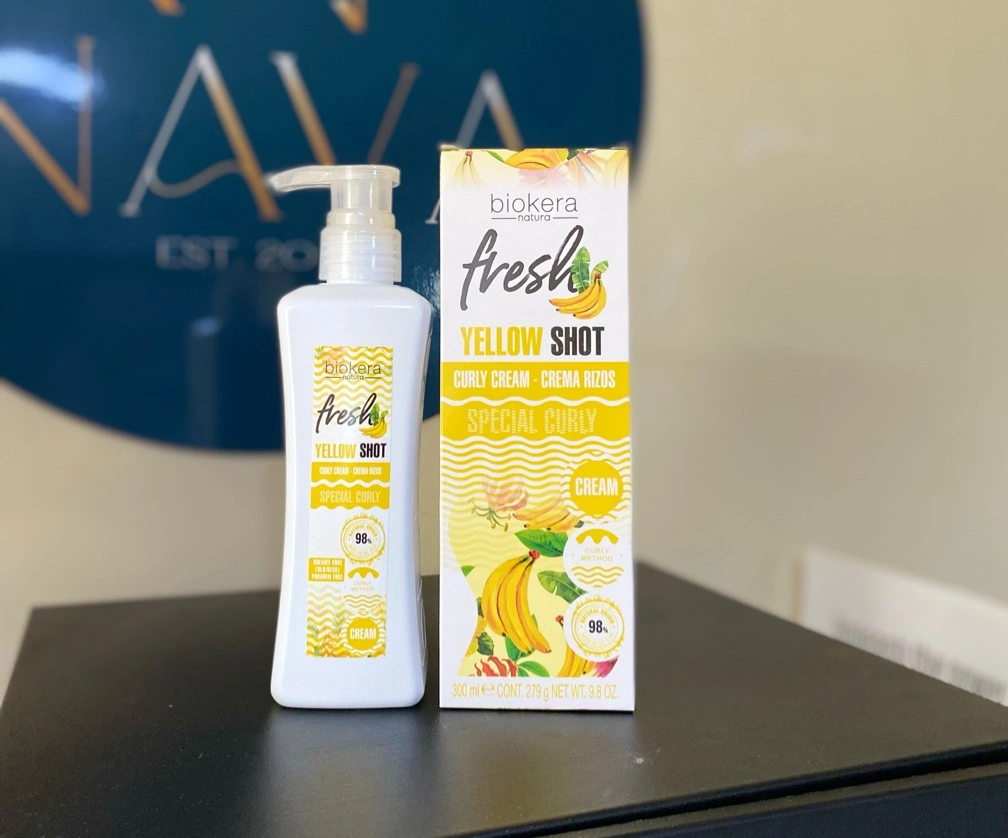 Curly Cream Yellow Shot – Salerm Biokera Fresh