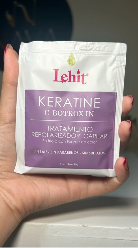 TRATAMIENTO REPOLARIZADOR CON KERATINA LEHIT