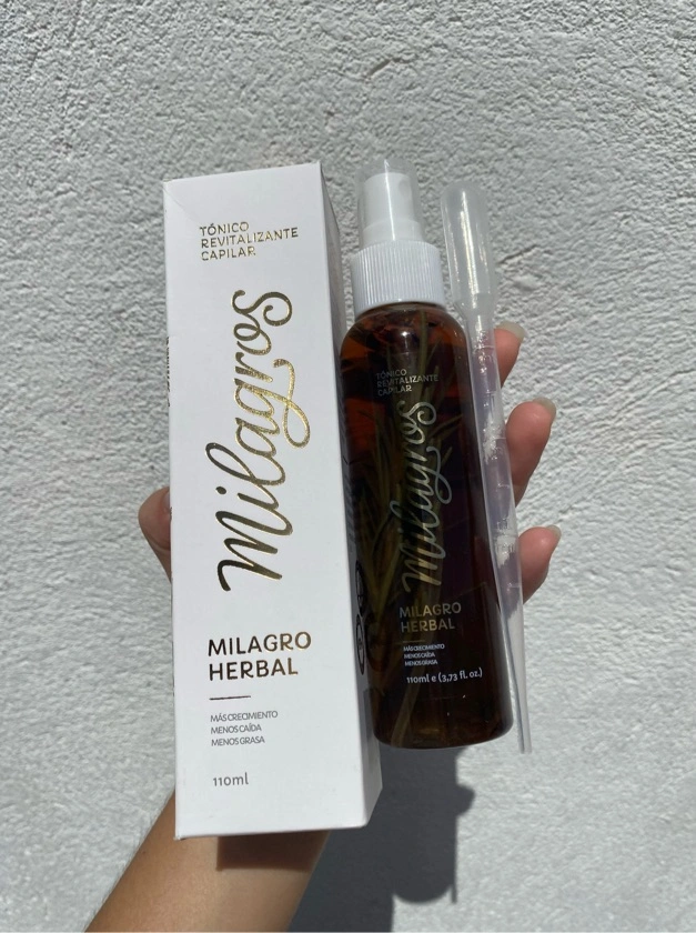 Tonico Revitalizante Capilar Herbal - Milagros