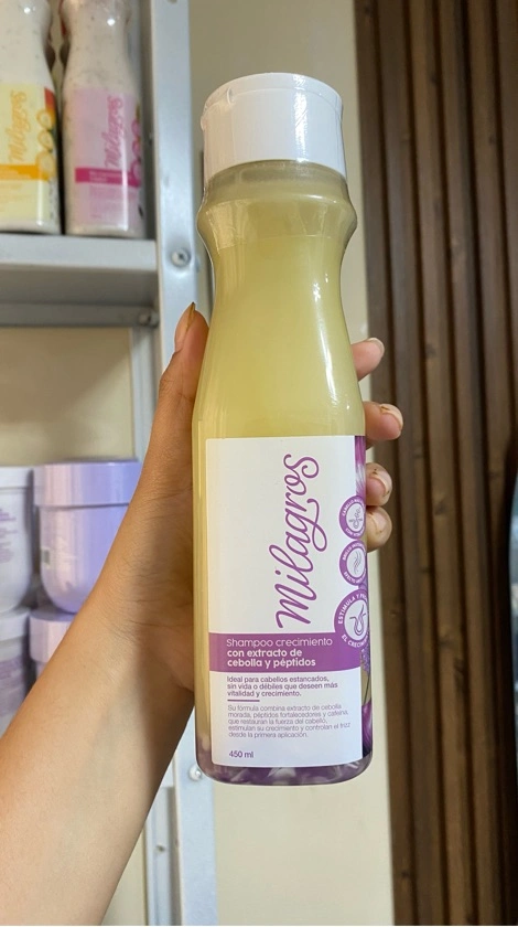 SHAMPOO CRECIMIENTO CON EXTRACTO DE CEBOLLA Y PEPTIDOS