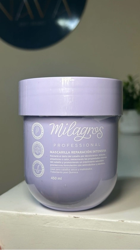 MASCARILLA PROFESIONAL DE REPARACION INTENSIVA MILAGROS