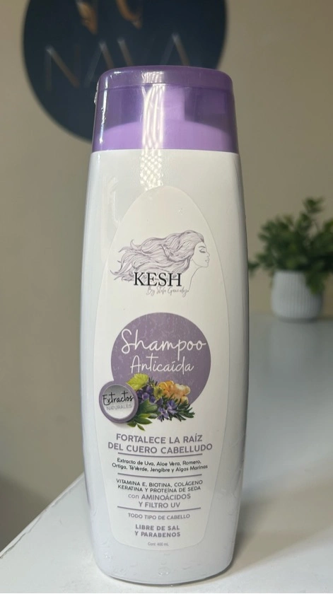 SHAMPOO CRECIMIENTO Y ANTICAIDA KESH