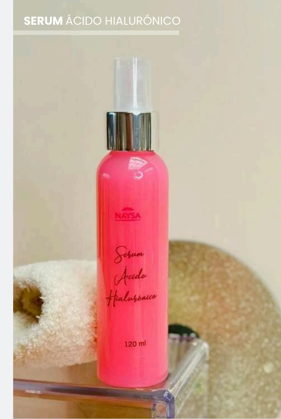 SERUM ÁCIDO HIALURÓNICO 120 ML