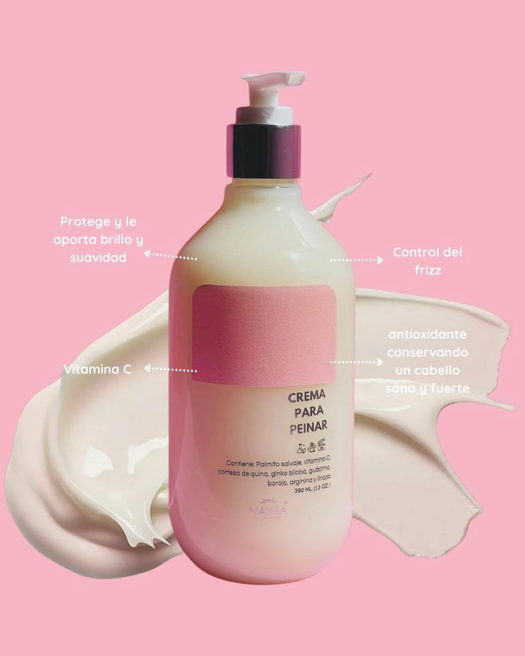 CREMA PARA PEINAR 390 ML