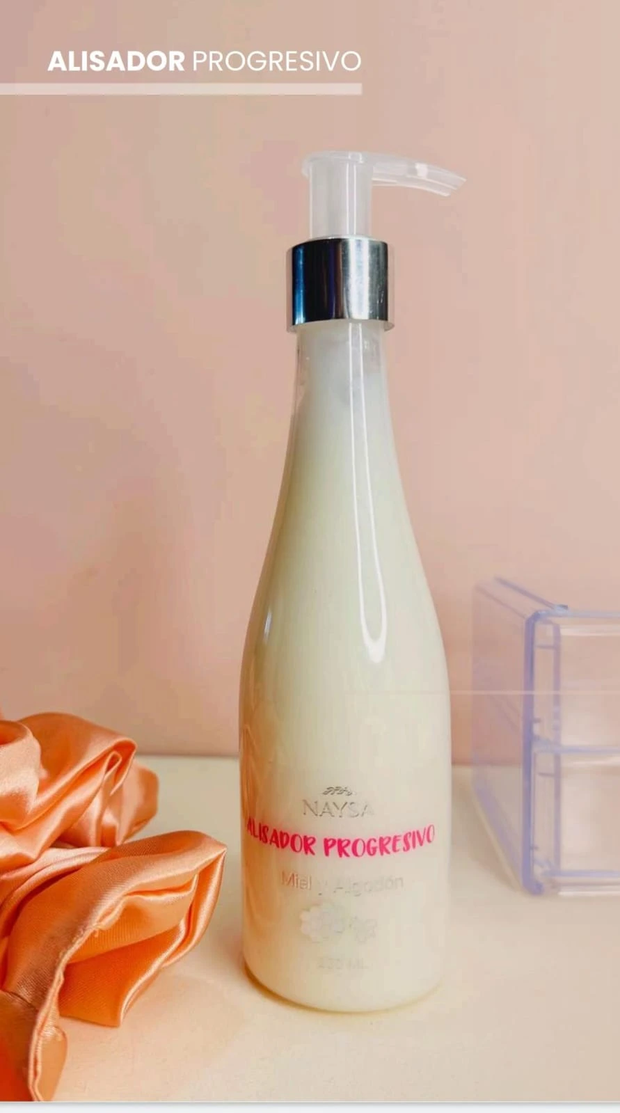 ALISADOR PROGRESIVO MIEL Y ALGODÓN 260 ML