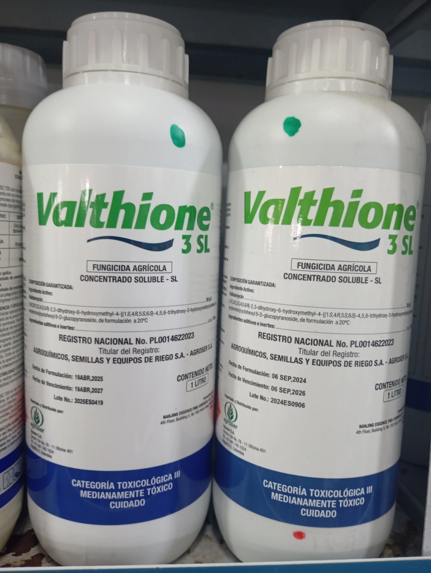Valthione.    -> Validamicina