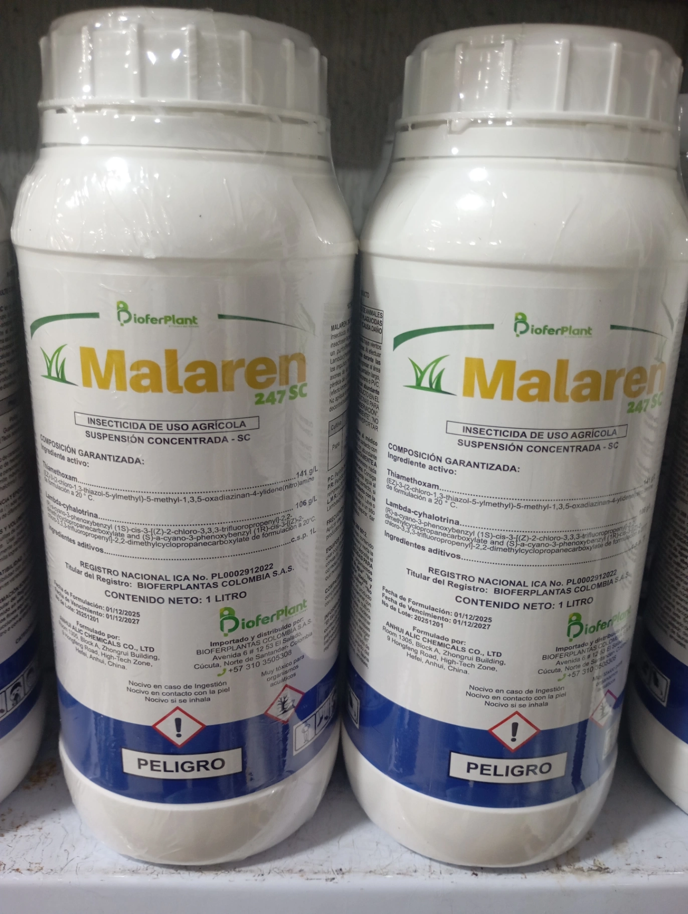 Malaren ->Tiametoxan 14.1%