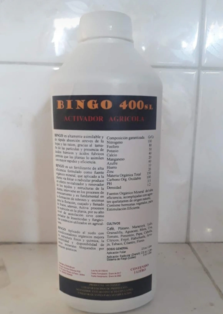 Bingo400  Activador Agrícola