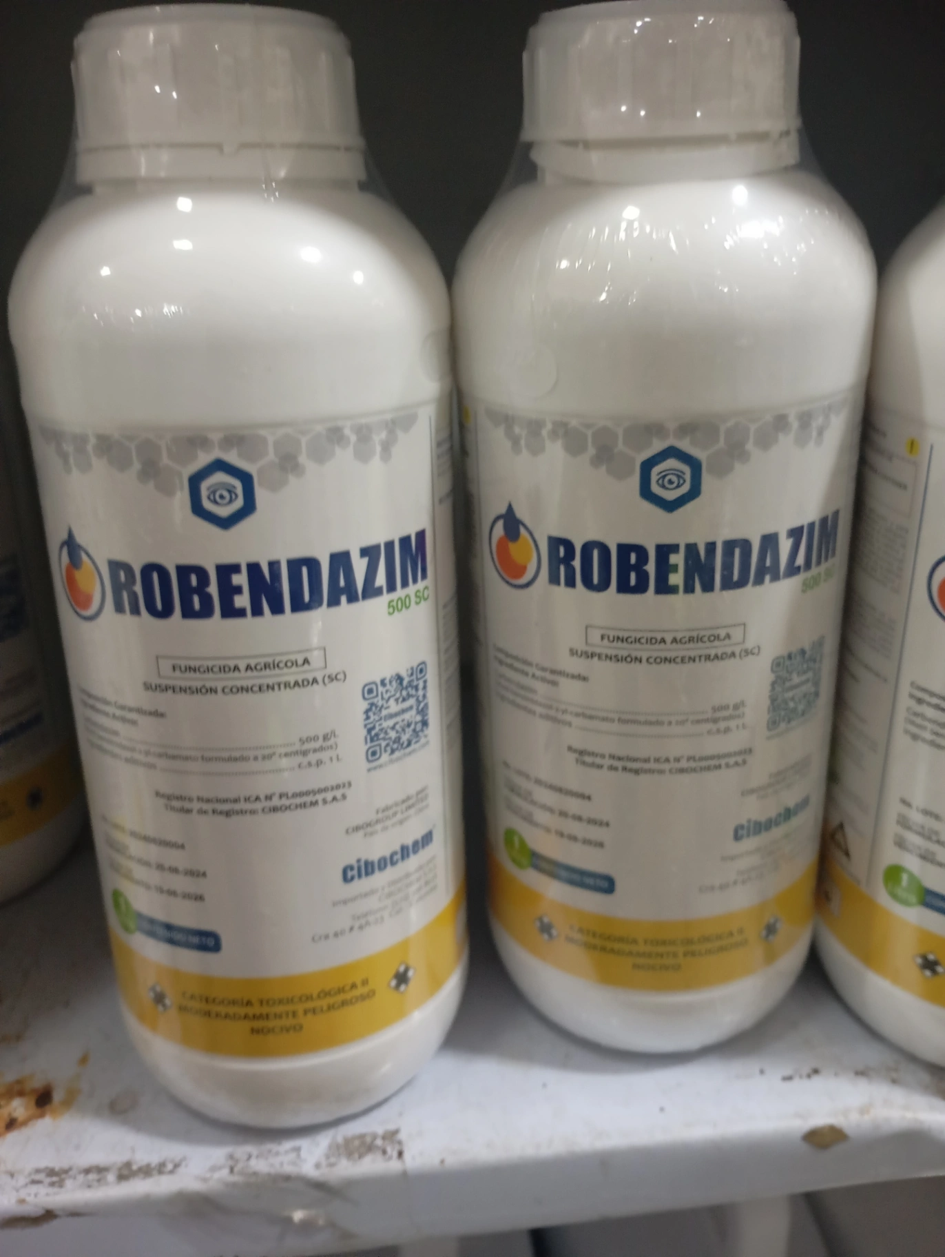 Robendazim    ->Carbendazim