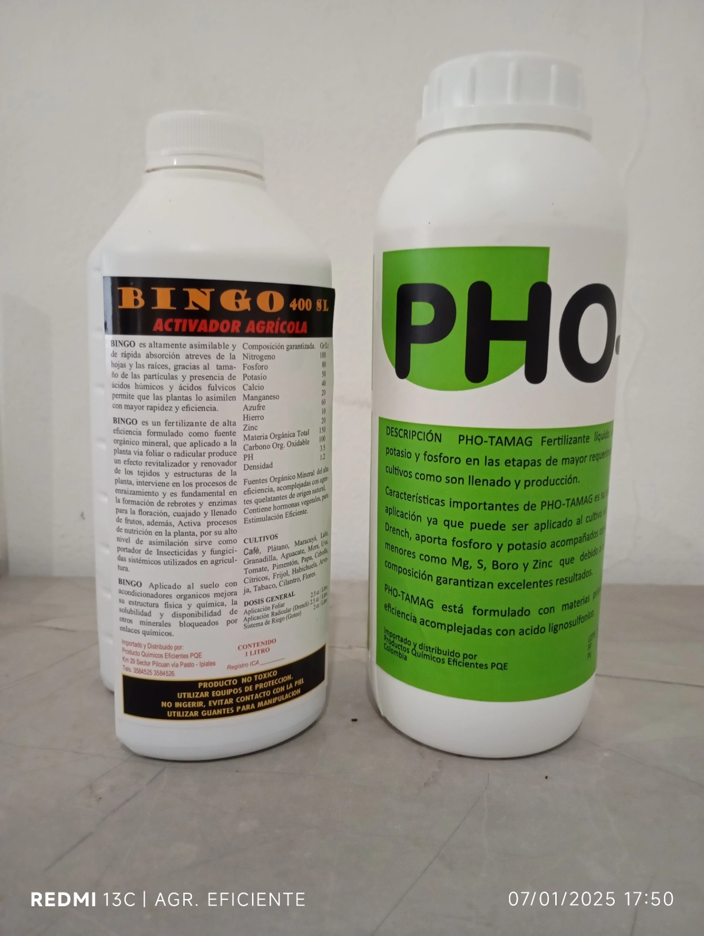 Kit Producción Foliar