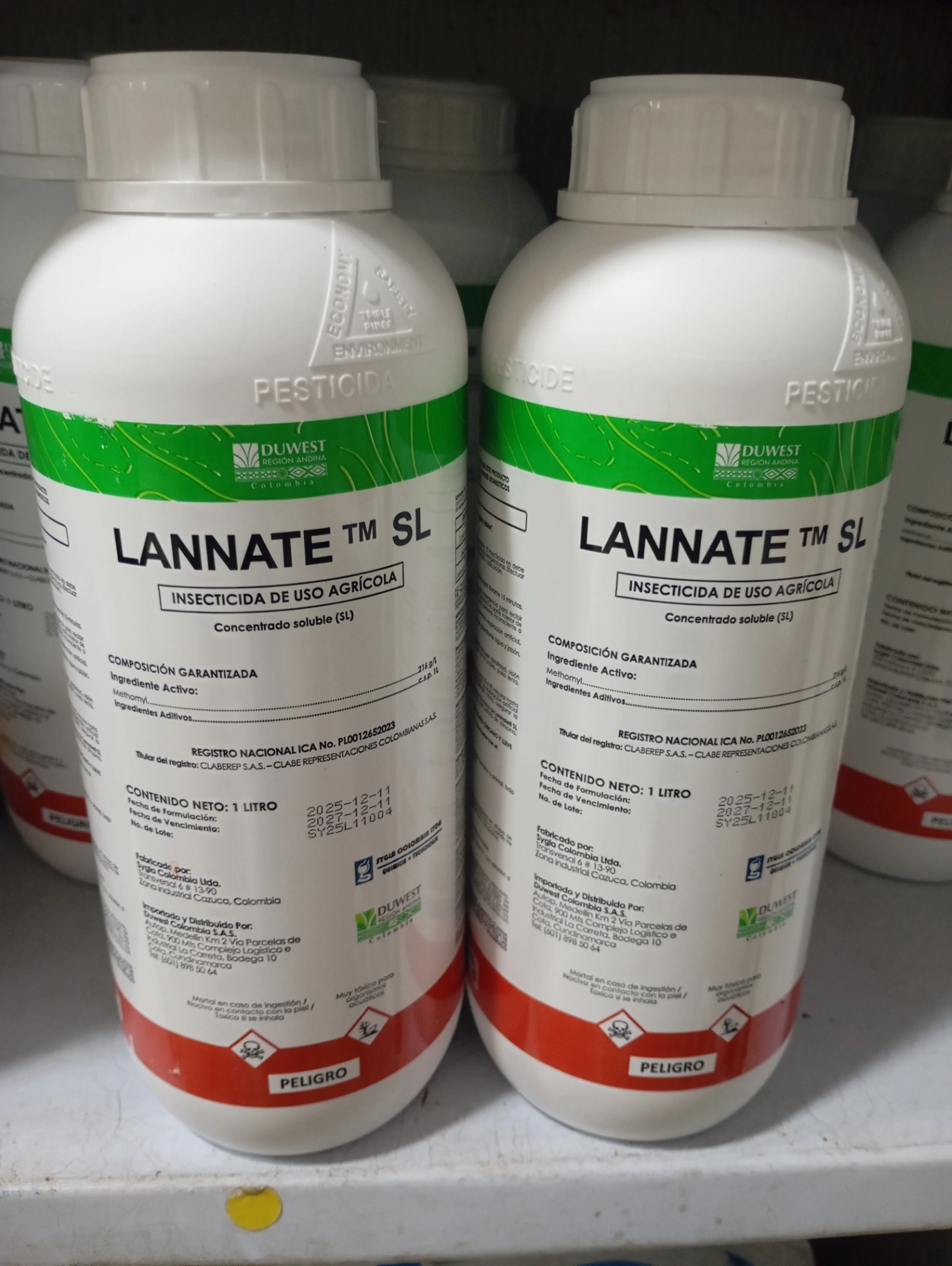Lannate.    ->  Metomil