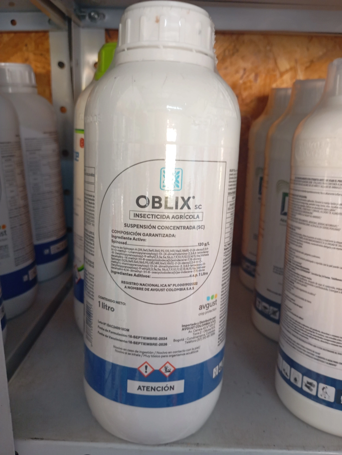 Oblix Lt ->Spinosad