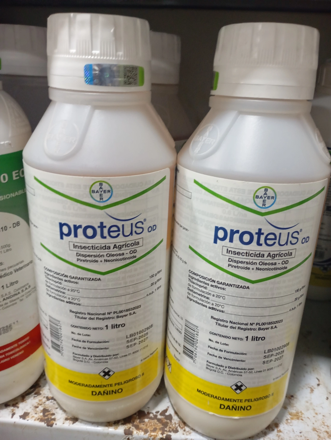 Proteus ->Thiacloprid. ->Deltametrina