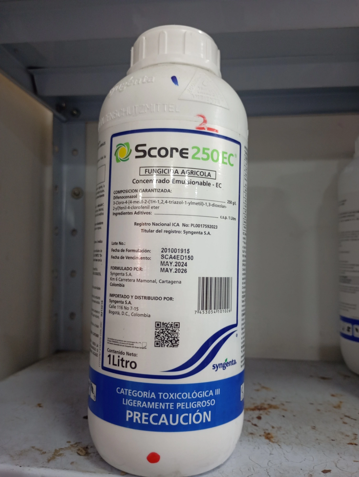 Score -> Difenoconazol