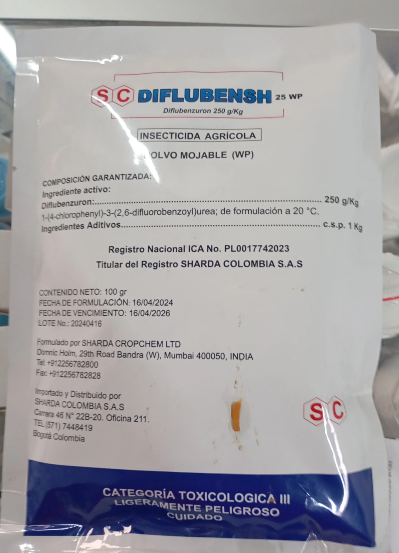 Diflubensh ->Diflubenzuron