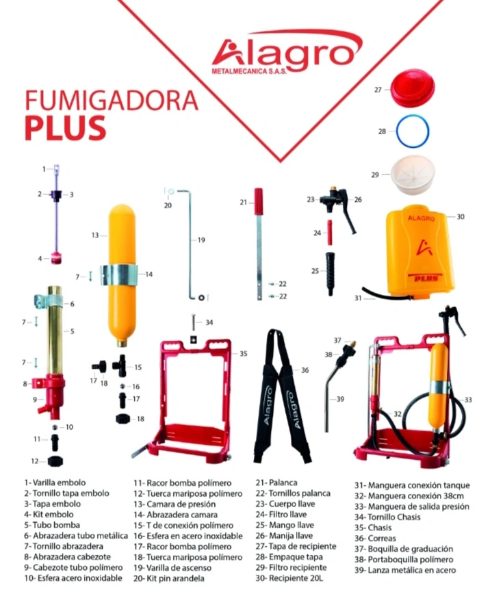 Fumigadora Alagro Plus