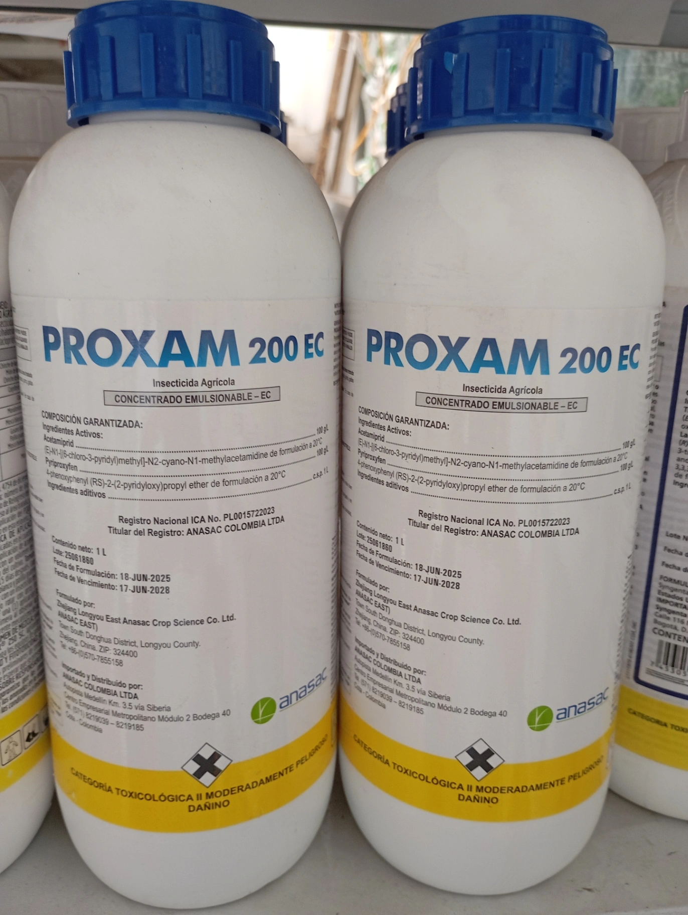 Proxam ->Acetamiprid ->Pyriproxyfen