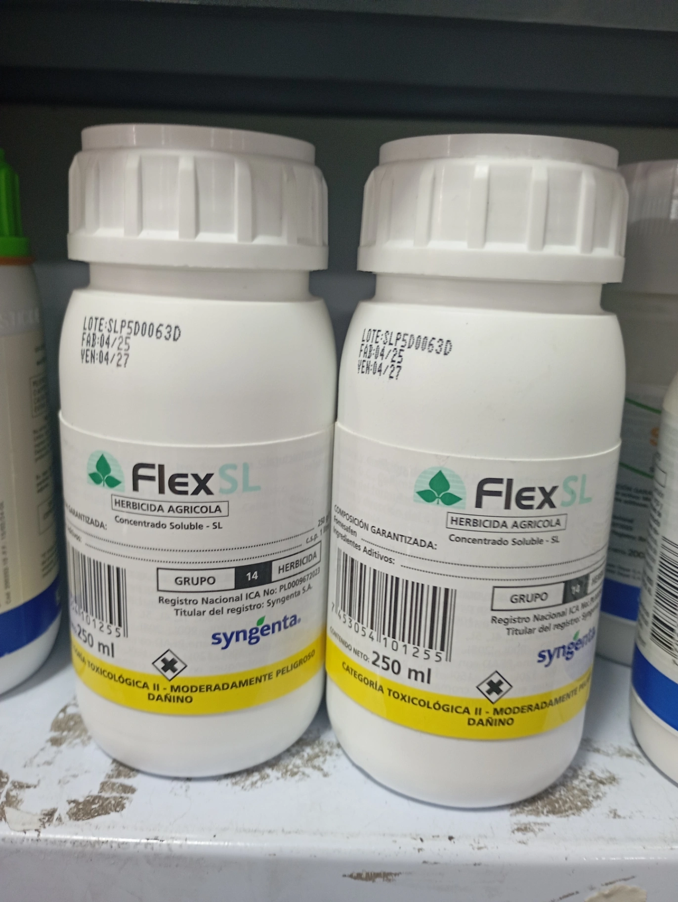 Flex   ->Fomesafen
