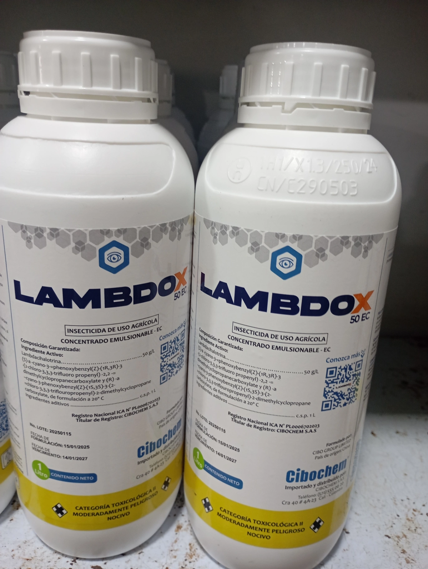 Lambdox -> Lambda-cihalotrina