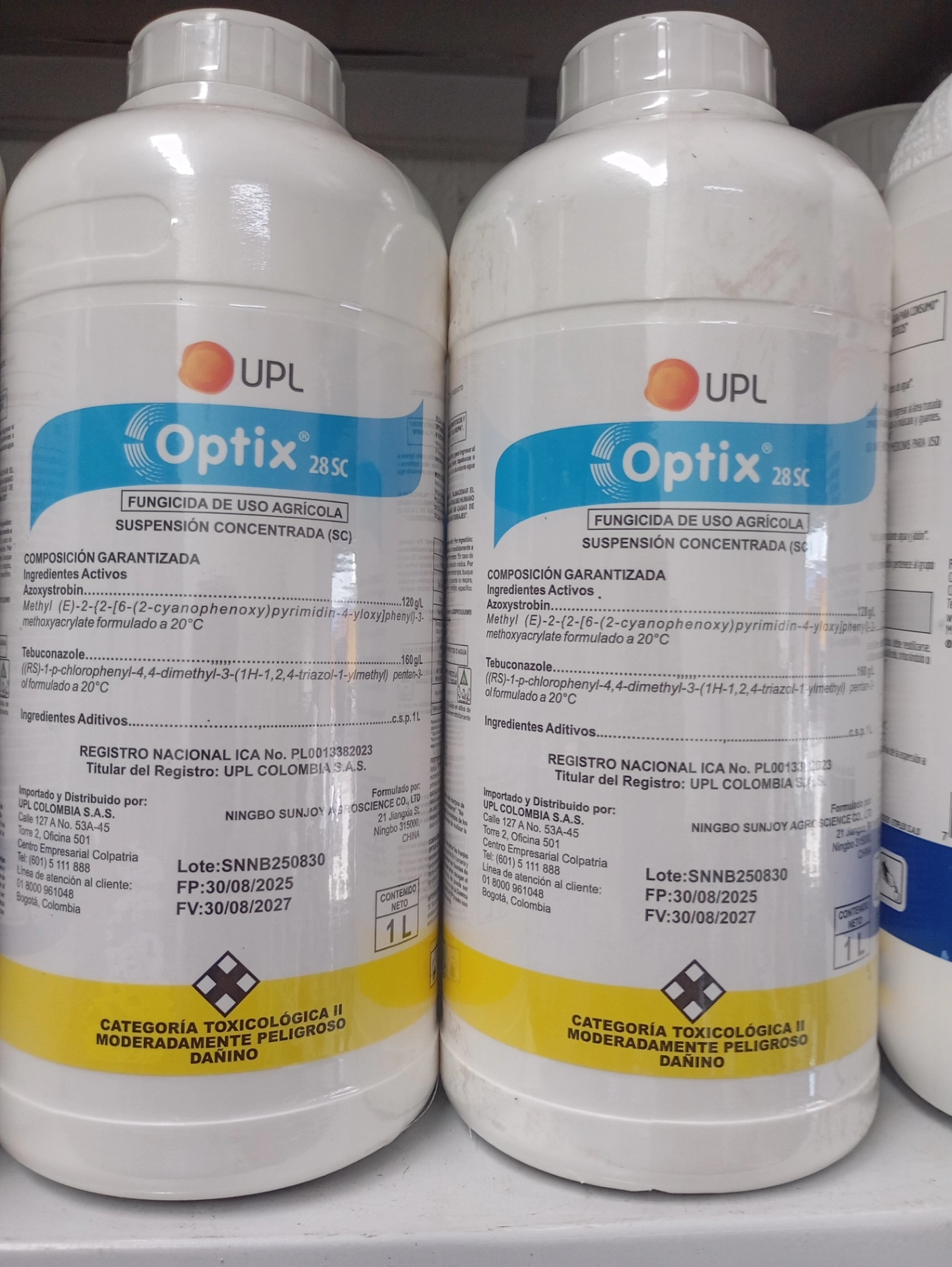 Optix ->Azoxystrobin ->Tebuconazole