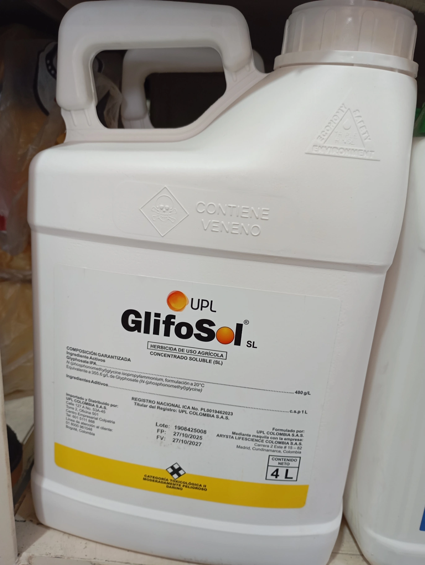 Glifosol ->Glifosato
