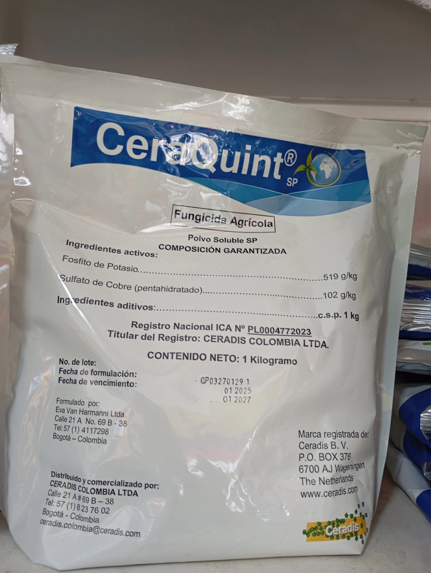 CeraQuint ->Fosfito de Potasio