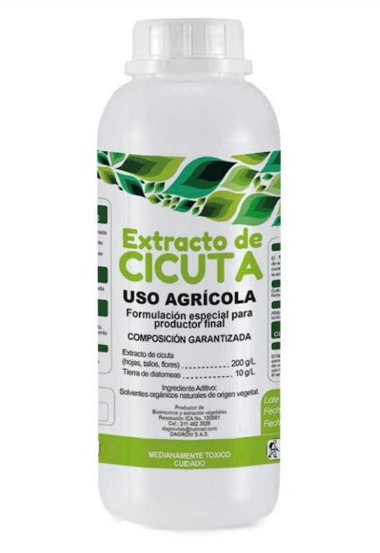 Extracto de Cicuta Uso Agrícola
