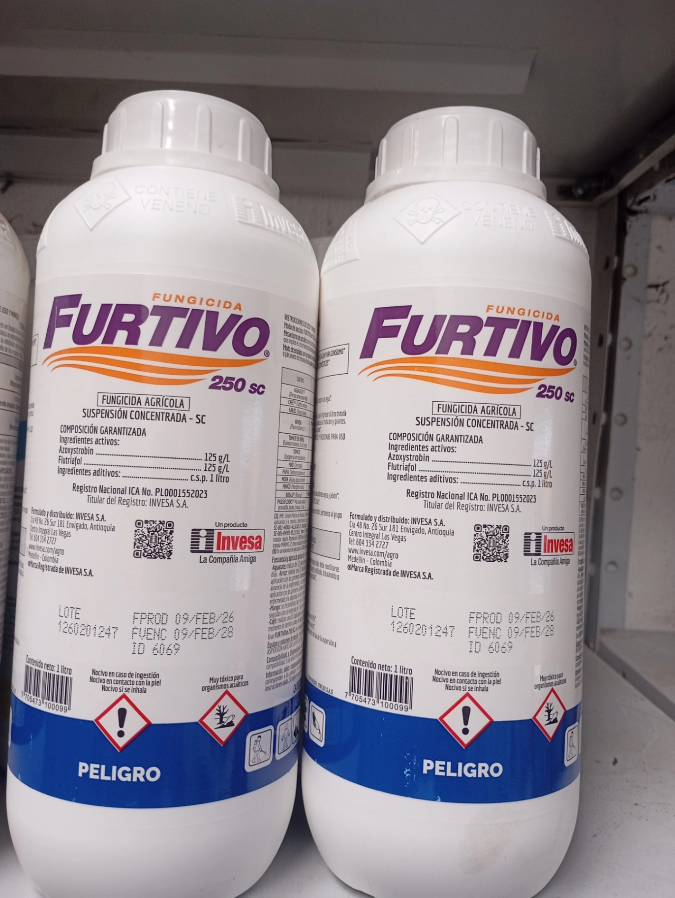 Furtivo. -> Azoxystrobin -> Flutriafol