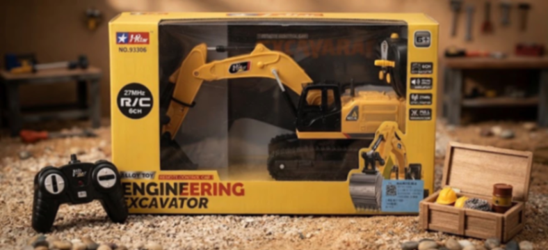 Excavadora a Control Remoto