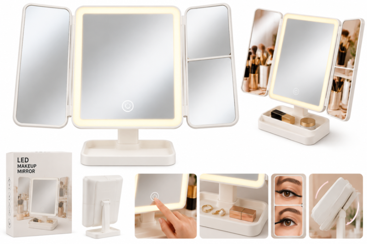 Espejo led