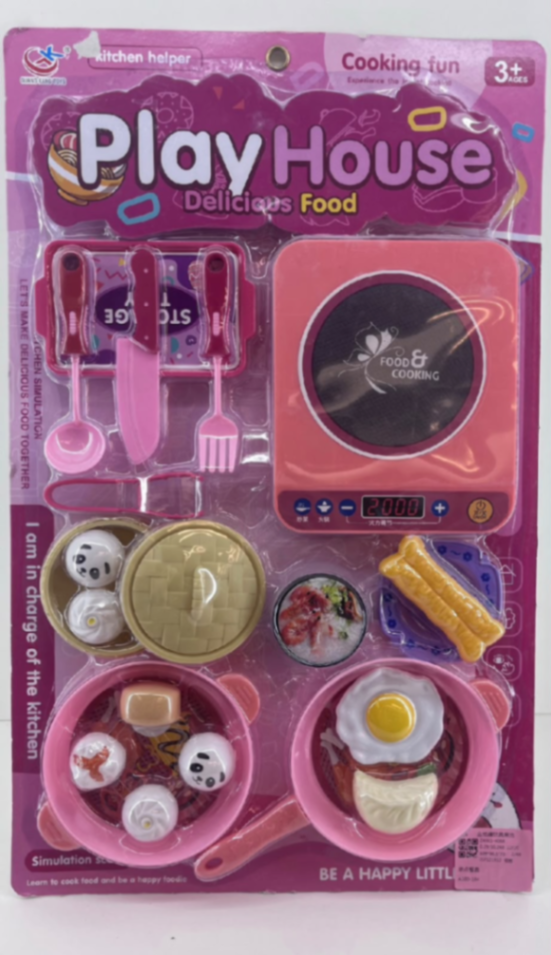 Set de Cocina de Juguete "Play House - Delicious Food"
