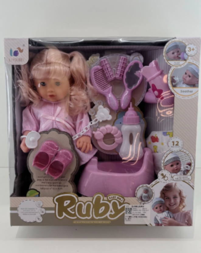 Bebé Ruby Con Accesorios