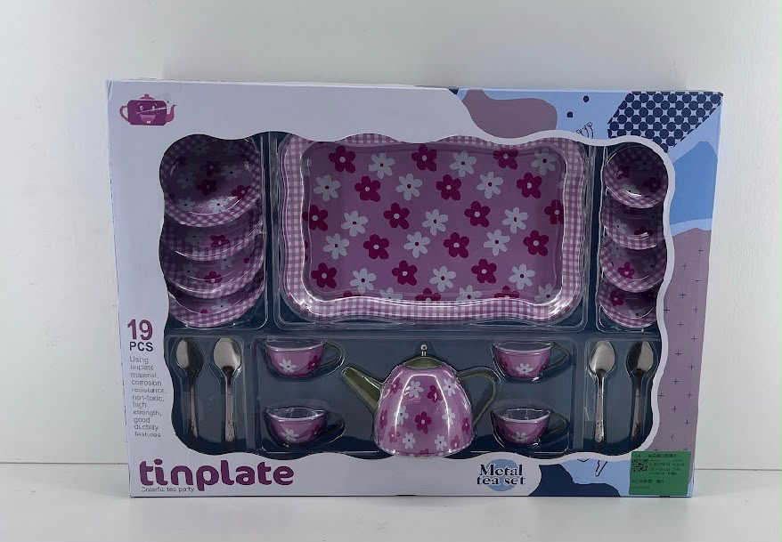Set De Té Metálico