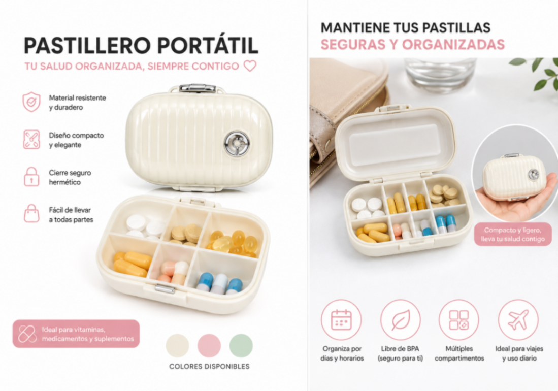 Pastillero grande