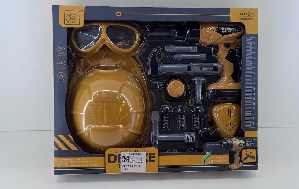 Set de Herramientas de Construcción "Deluxe Tool Set"