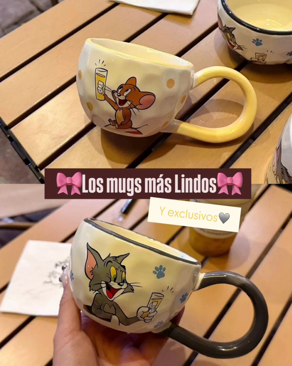 MUGS TOM Y JERRY