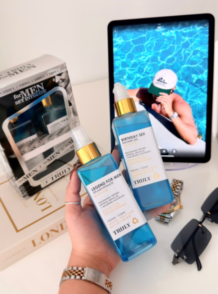 Kit de ducha truly hombre