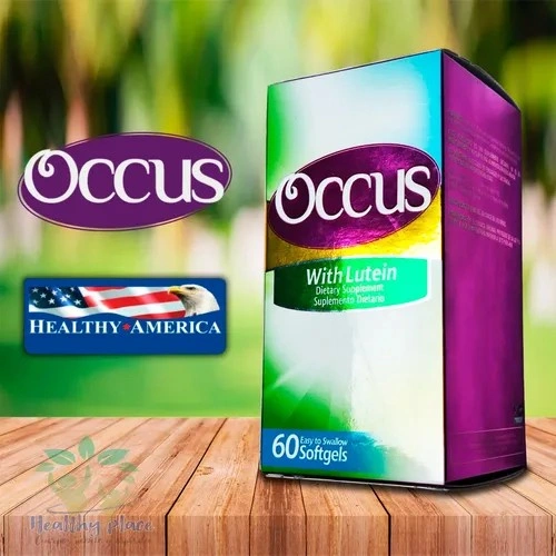 LUTEÍNA con VITAMINAS y ZINC OCCUS x 60 Softgels - Healthy America