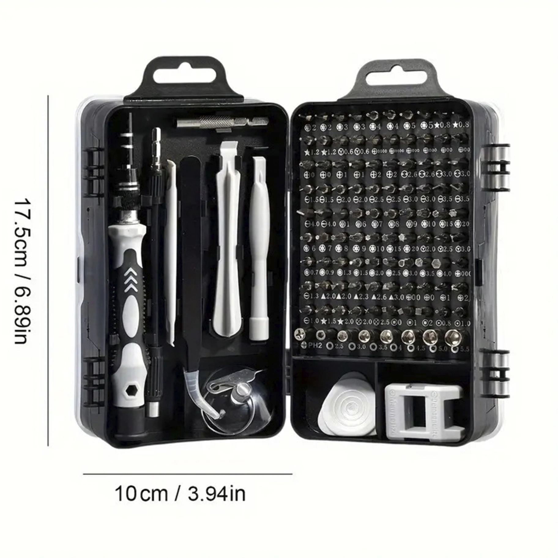 KIT 115 EN 1 HERRAMIENTAS DESTORNILLADORES